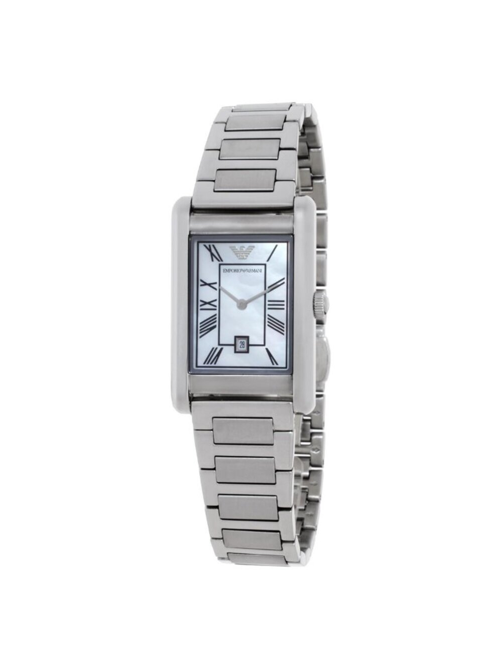 NWT Armani Gino Quartz Mother of Pearl Dial Men's Watch